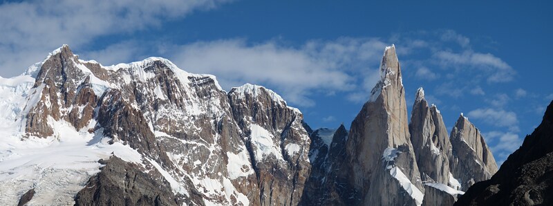 Cerro Torre nevado, Parque Nacional Los Glaciares, Patagonia argentina