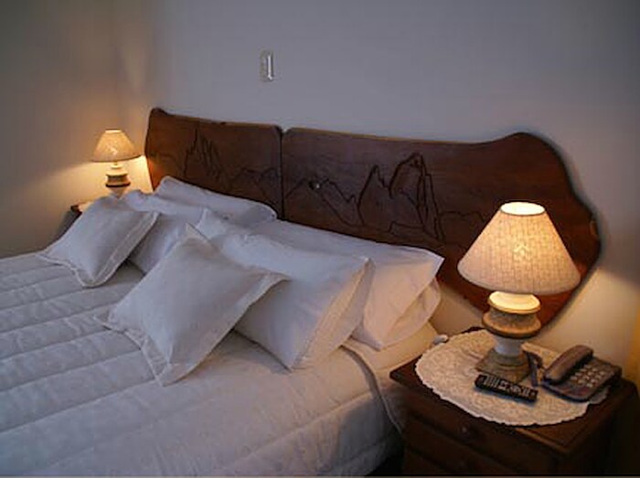 Habitación Suite del Hotel Piedras Blancas en El Chaltén, Patagonia