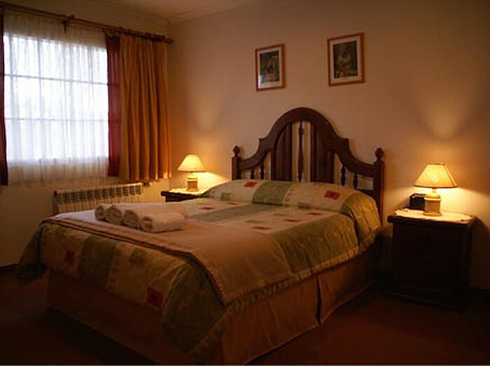 Quarto Standard do Hotel Piedras Blancas em El Chaltén, Patagônia